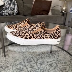 Men’s SeaVees Haircalf Platform Slip